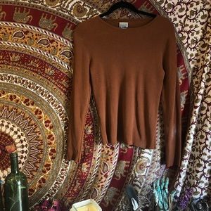 Burnt orange longsleeve